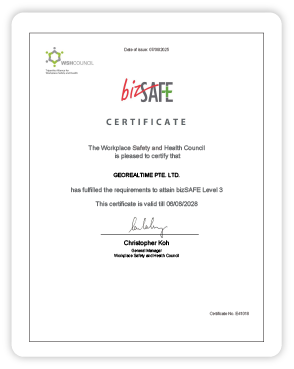 Certificate Biz Safe