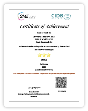 Certificate SME Corp